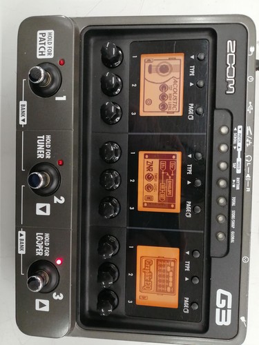 Zoom multieffektprozessor - multieffektprozessor, g3