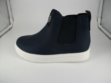 H&M Navy Pull On Stiefeletten