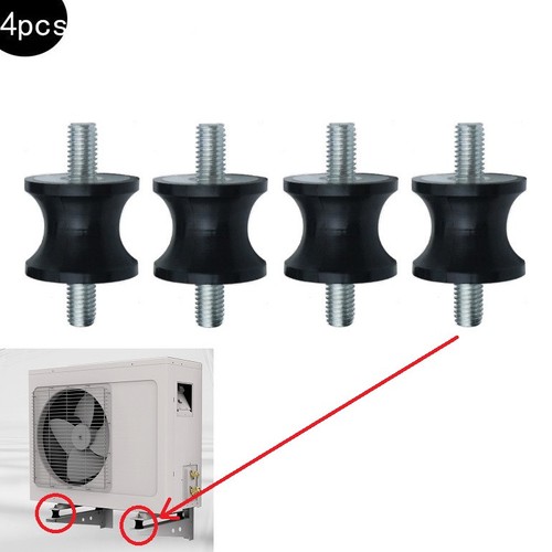 Gummipuffer typ tailliert - 4x,