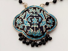  Emaille Anhänger Vögelchen