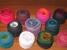 Wollpaket Sockenwolle Schoppel Zauberball bunte Reste 4-fach ca. 283g 