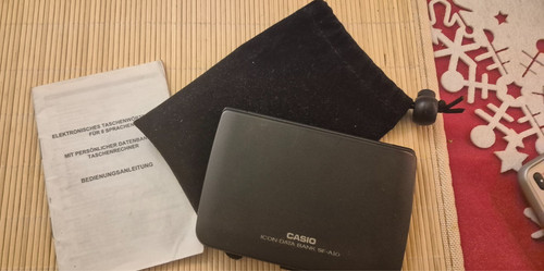 Casio icon data bank - casio, sf-a10