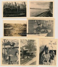 7x Orig. Foto Offizier