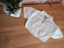 Isar Trachten Kinder Dirndlbluse V-Ausschnitt weiß Gr. 128 134