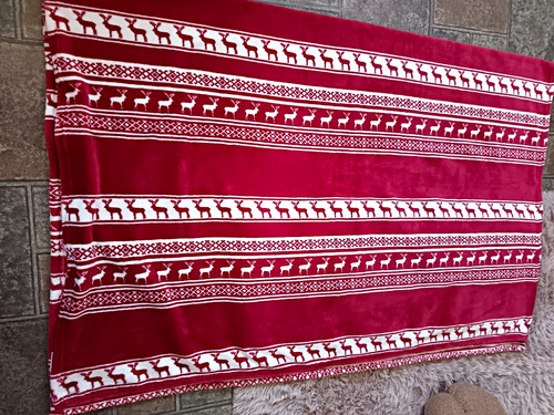 Fleece decke mit - fleece-decke,