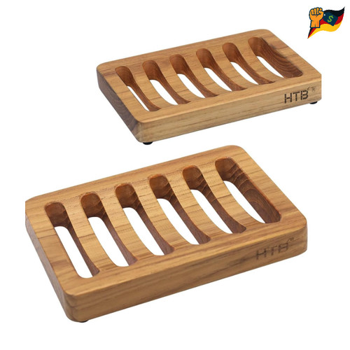 Seifenschale holz teak - seifenschale,
