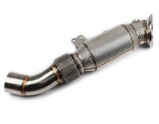 Edelstahl Downpipe mit Kat und