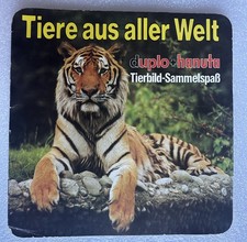 Ferrero Album: Tiere aus aller Welt, Komplett alle Duplo & Hanuta Bilder 1977
