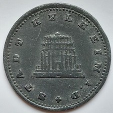 Bayern - Kelheim, 50 Pfennig 1917, Zink, Rand glatt, F. 237.6 - SELTEN ! - 10/33