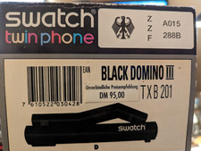 Swatch Twinphone Black Domino