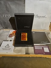 Dupont Feuerzeug Braun, Gatsby, Full Set, REVISIONIERT 01/25, Top???