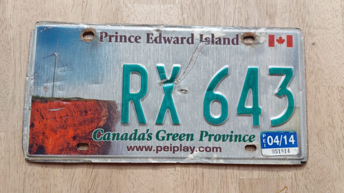 Nummernschild kanada prince - nummernschild,