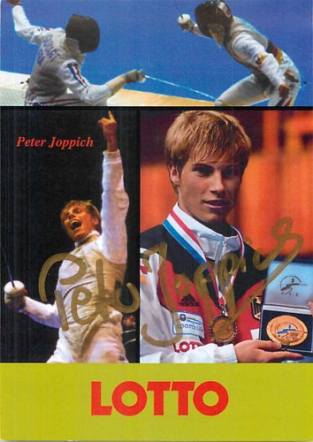 Peter joppich autogrammkarte - peter,