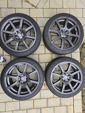 225/40 Michelin Winterreifen Auf Aluett Kba 50318 Alufelgen Anthrazit 18 Zoll 4x