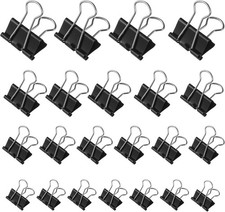 90 Stück Foldback Klammern in