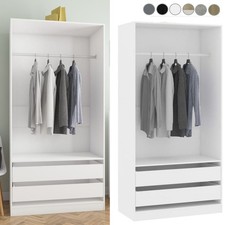 Kleiderschrank Schubladen