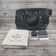 Prada Vitello Daino Black