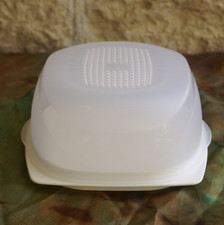 Tupperware Käsemax mini 15 x 14 cm Condens Control System weiß Neu