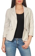 Damen Blazer Kurzjacke Jersey