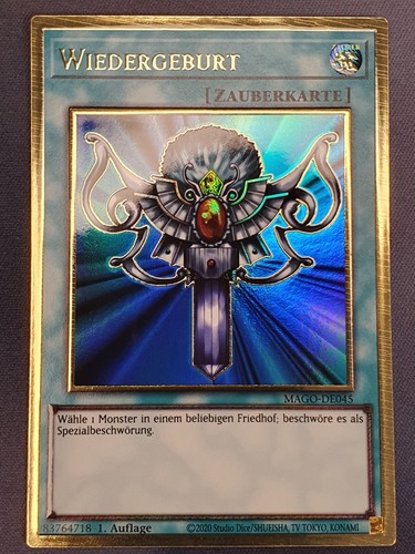 Wiedergeburt neu premium gold - wiedergeburt, neu!