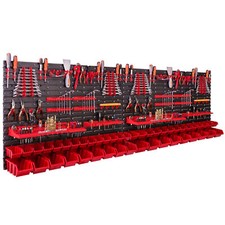 46 Stapelboxen Wandregal