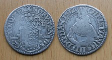 DENMARK, Dänemark : 1 Mark 1612 *** Christian IV. *** SILVER *** Scarce ***