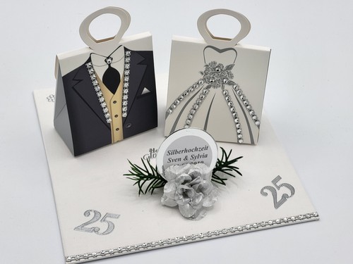 Geldgeschenk silberhochzeit - geldgeschenk,