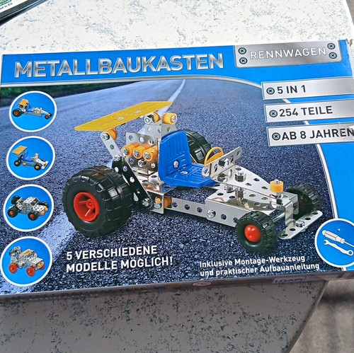 Metallbaukasten rennwagen - metallbaukasten,