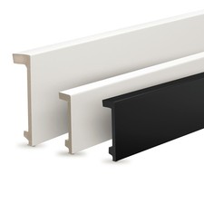 Gardinenblende 2m Weiß