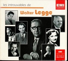 WALTER LEGGE – 4-CD-BOX mit