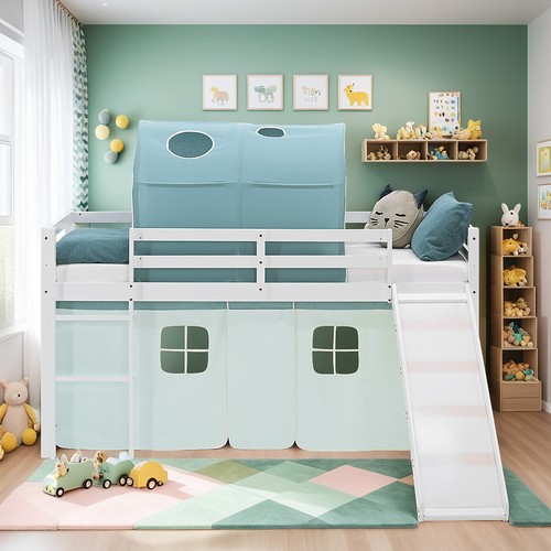 Hochbett 90x200 kinderbett mit - 90x200,
