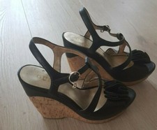 GUESS,WEDGES,KEILABSATZ,SCHWARZ,GR.37