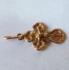 kleiner Kreuz Anhänger 585