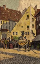 Künstler Ak Schlatter, E. E
