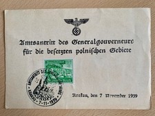 DEUTSCHES  REICH  =  2. WELTKRIEG  =  GENERALGOUVERNEMENT  =  SONDERPOSTKARTE