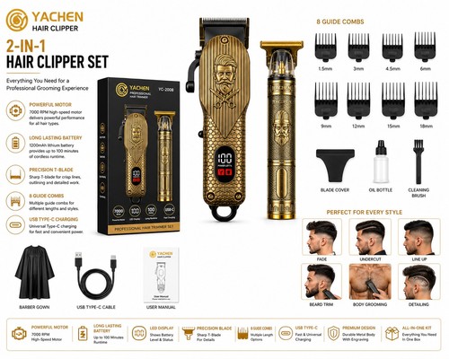 Männerhaar dual trimmer - männerhaar,