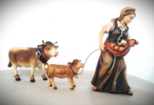 Kostner krippenfigur bäuerin - krippenfigur,