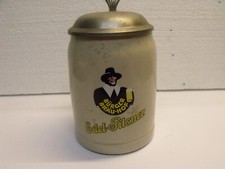 0,5 L Bierkrug    Brauerei     Bürger Bräu  Hof  Zinndeckel