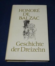 Balzac  - Die menschliche Komödie - Band 11 Geschichte der Dreizehn