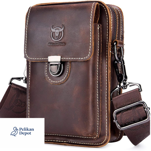 Gürteltasche leder vintage - gürteltasche,