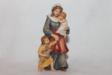 Krippenfigur Massiv  "HIRTIN