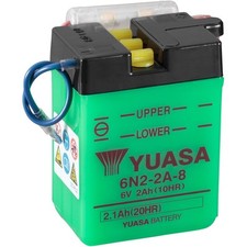 Yuasa 6n2 batterie 6v - 6n2-2a-8,