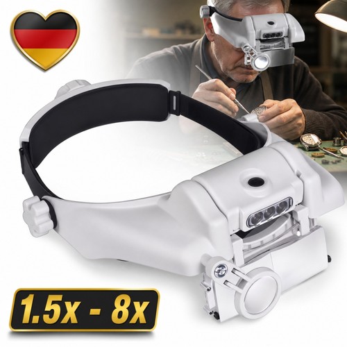 Hochwertige kopfbandlupe mit - hochwertige,