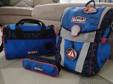 Scout Schulranzen 3'teiligs Set Jungen 