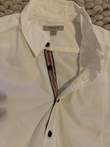 Burberry hemd herren weiß - hemd,