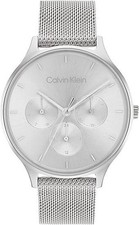 Calvin Klein 25200104 Quarzuhr Damenuhr Armbanduhr Wasserdicht 38 mm silber