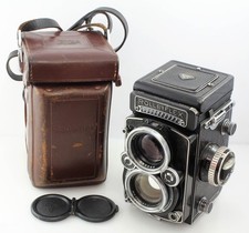 Rolleiflex 2.8 E3 mit 80mm f2.8 Carl Zeiss Planar Objektiv, Etui & Trageriemen - serviced