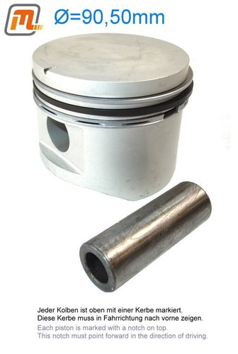 Ford 12m 15m piston - 12m/15m, (p6)