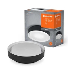 Ledvance Deckenleuchte Wandlampe Orbis Madrid Schwarz rund Ø29cm max 2 x 10W E27