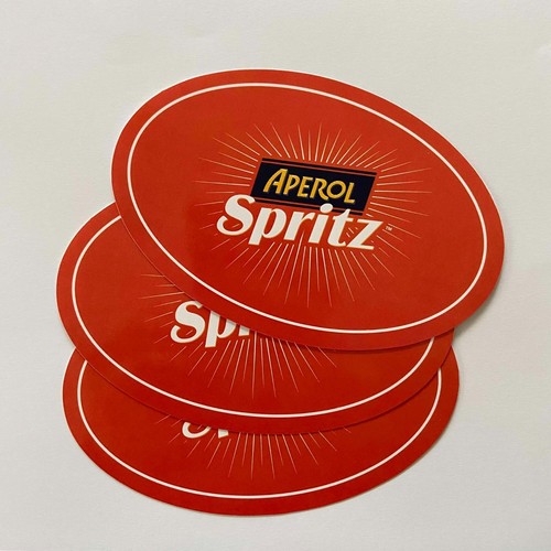 Aperol spritz aufkleber ca - 3x,